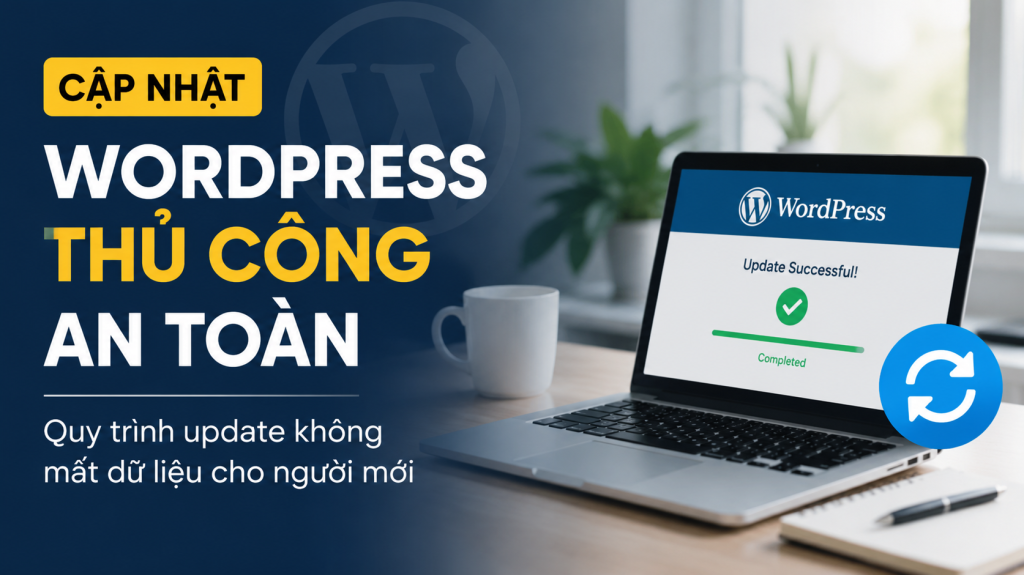Cập nhật Wordpress thủ công an toàn